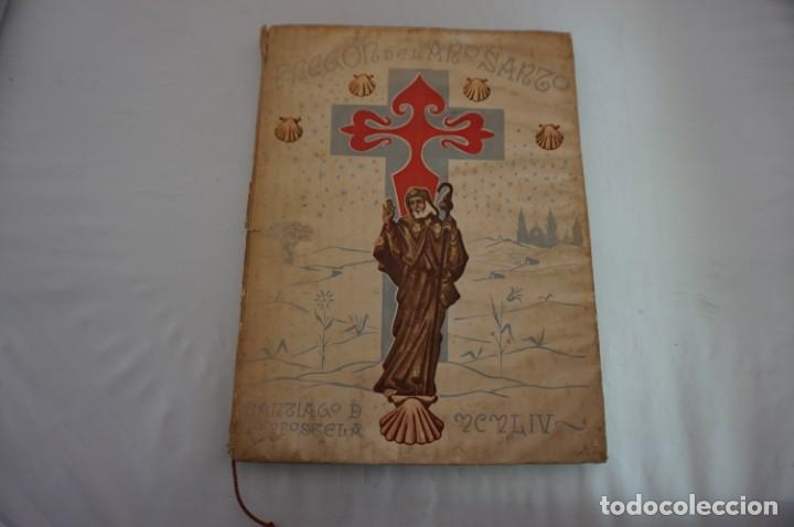Libros: DIFICILISIMO Y BUSCADO - PREGON DEL A&Ntilde;O SANTO COMPOSTELANO 1954 - Foto 1