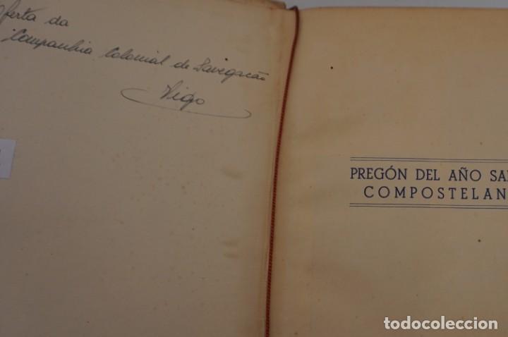 Libros: DIFICILISIMO Y BUSCADO - PREGON DEL A&Ntilde;O SANTO COMPOSTELANO 1954 - Foto 4