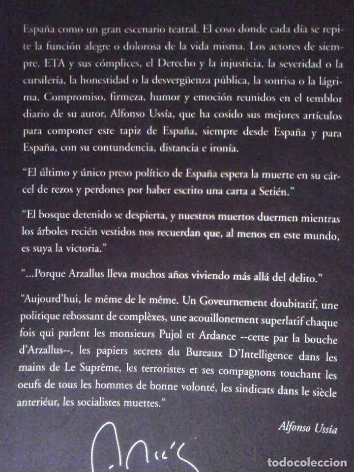 Libros: El temblor diario (Alfonso Uss&iacute;a) Ediciones B, 1999 - Foto 7