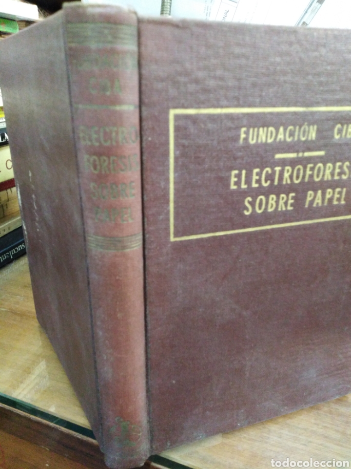 Libros: ELECTROFORESIS SOBRE PAPEL - CIENCIA - Foto 4
