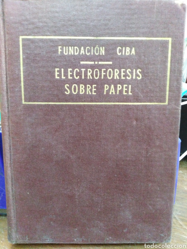 books: ELECTROFORESIS SOBRE PAPEL - CIENCIA