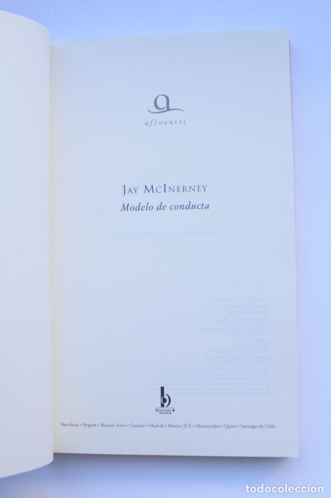 Libros: Modelo de conducta - McINERNEY, Jay - Foto 2