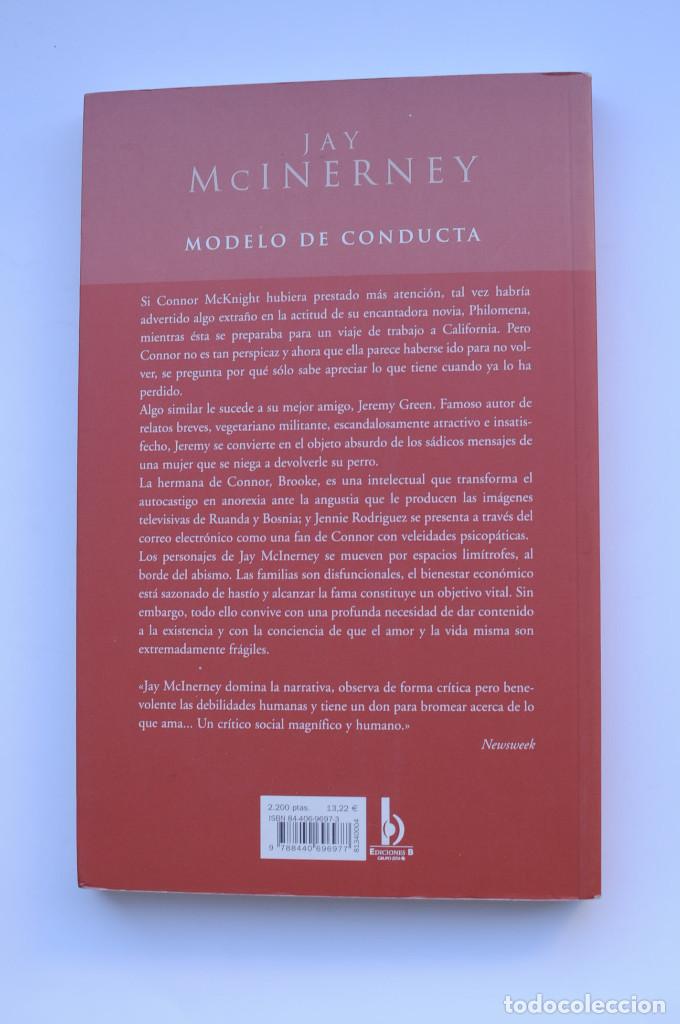 Libros: Modelo de conducta - McINERNEY, Jay - Foto 3