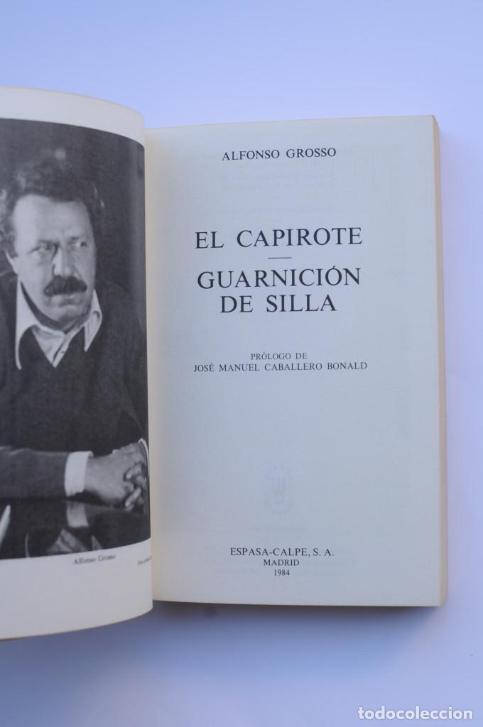 Libros: El capirote, Guarnici&oacute;n de silla - GROSSO, Alfonso - Foto 2