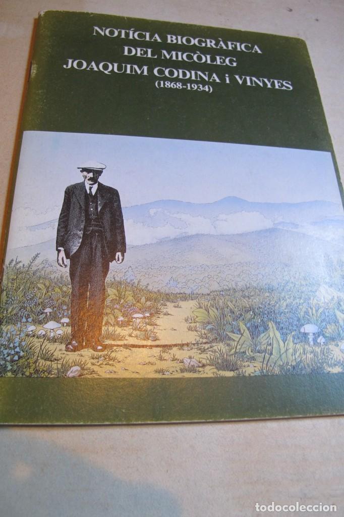 Livros em segunda m&atilde;o: NOTICIA BIOGRAFICA DEL MICOLEG JOAQUIM CODINA I VINYES (1868 - 1934)
