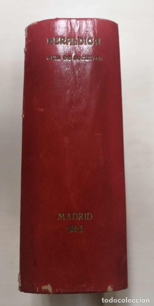 Libros: Her&aacute;ldica. Gu&iacute;a de sociedad. 1963 - Foto 1