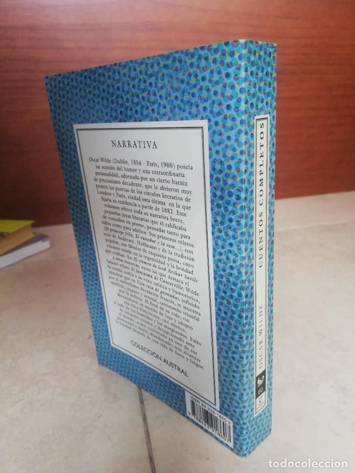 Libros: OSCAR WILDE. CUENTOS COMPLETOS. LOTE DE 4 LIBROS - Foto 27