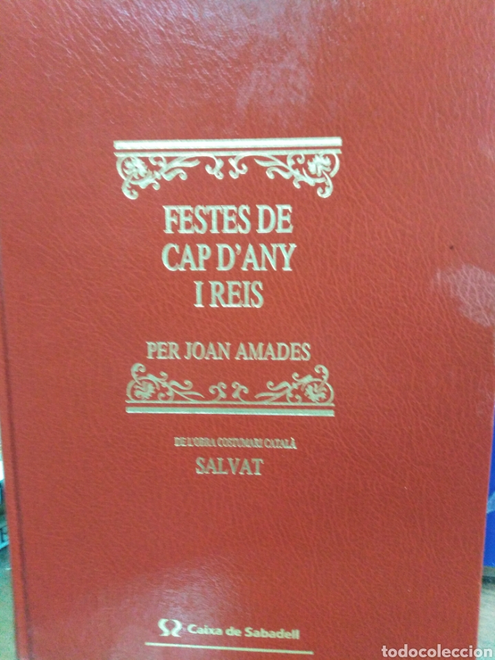 Libros: FESTES DE CAP D&acute;ANY I REIS - AMADES, Joan. - Foto 1