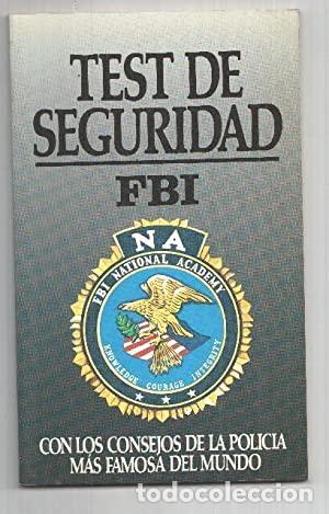 Libros: TEST DE SEGURIDAD FBI - FBI - Foto 1
