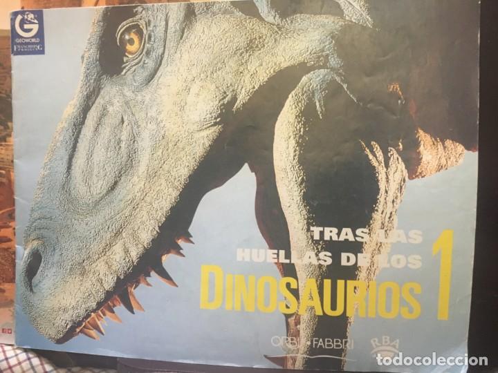 Libros: TRAS LAS HUELLAS DE LOS DINOSAURIOS. N&ordm; 1.Orbis Fabri. RBA - Foto 1