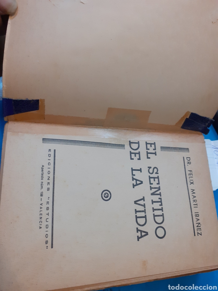 Libros: EL SENTIDO DE LA VIDA - MARTI IBA&Ntilde;EZ, F. - Foto 4