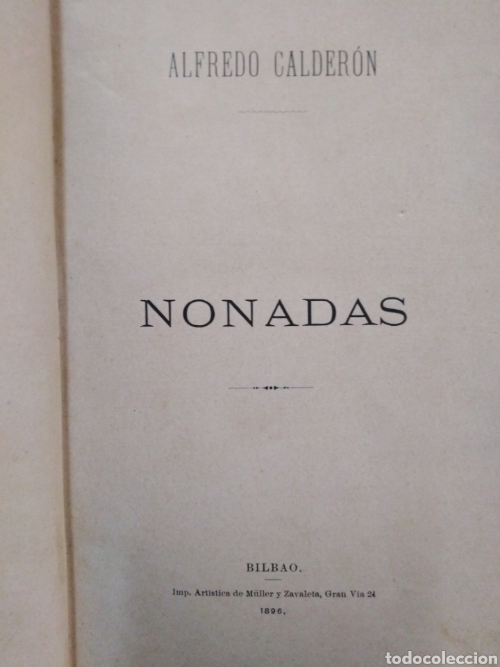 Libros: NONADAS.1&ordf; Edici&oacute;n - CALDERON, Alfredo. - Foto 1
