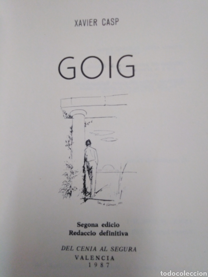 Libros: GOIG - CASP,Xavier. - Foto 2