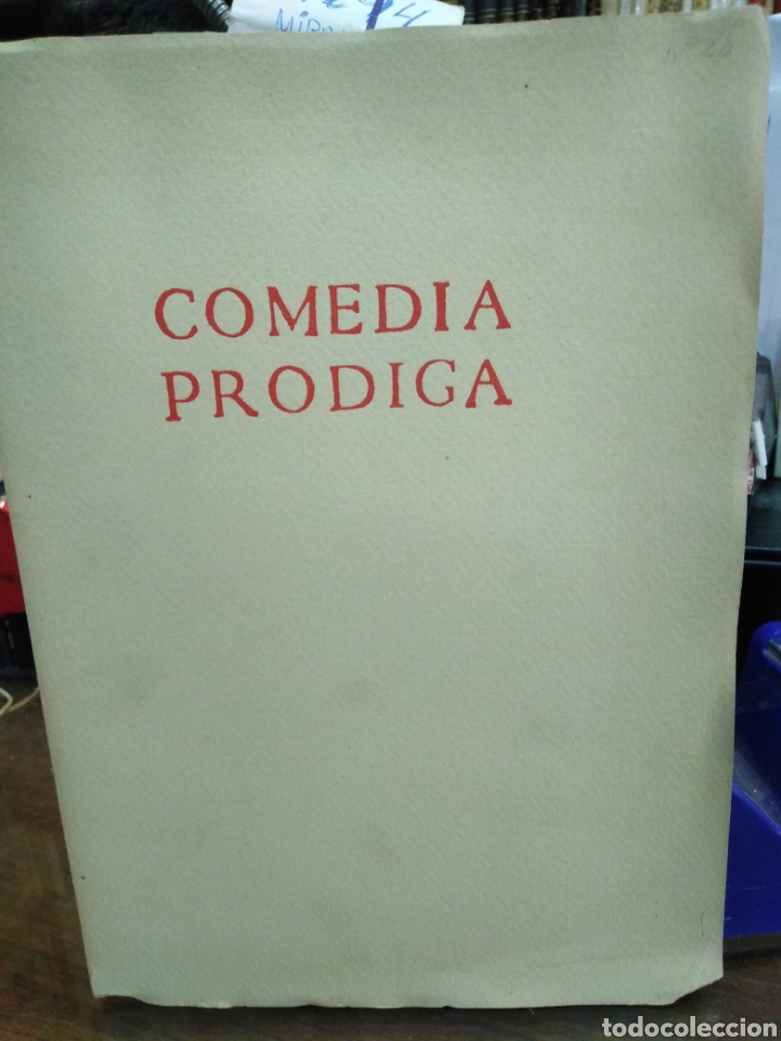 Libros: COMEDIA PRODIGA - MIRANDA PLAZENTINO, Luis. - Foto 1