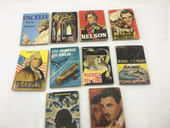 Libros: 10 EJEMPLARES DE ENCICLOPEDIA PULGA - Foto 1