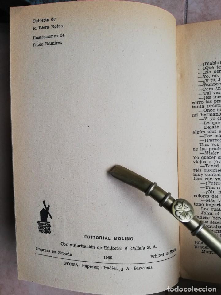 Libros: EMILIO SALGARI. MOLINO. LOTE DE 5 LIBROS. - Foto 23