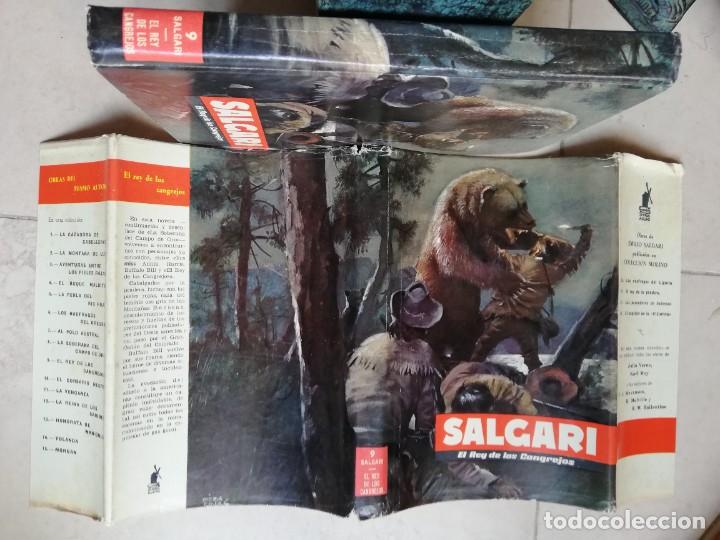 Libros: EMILIO SALGARI. MOLINO. LOTE DE 5 LIBROS. - Foto 27