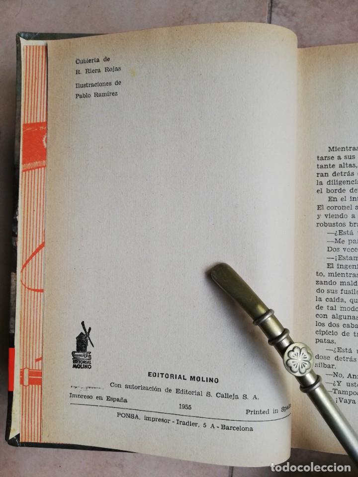 Libros: EMILIO SALGARI. MOLINO. LOTE DE 5 LIBROS. - Foto 32