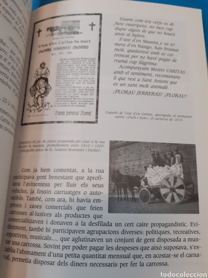Libros: EL CARNAVAL A PALMA. Com era abans - VALRIU LLINAS, Caterina. - Foto 5