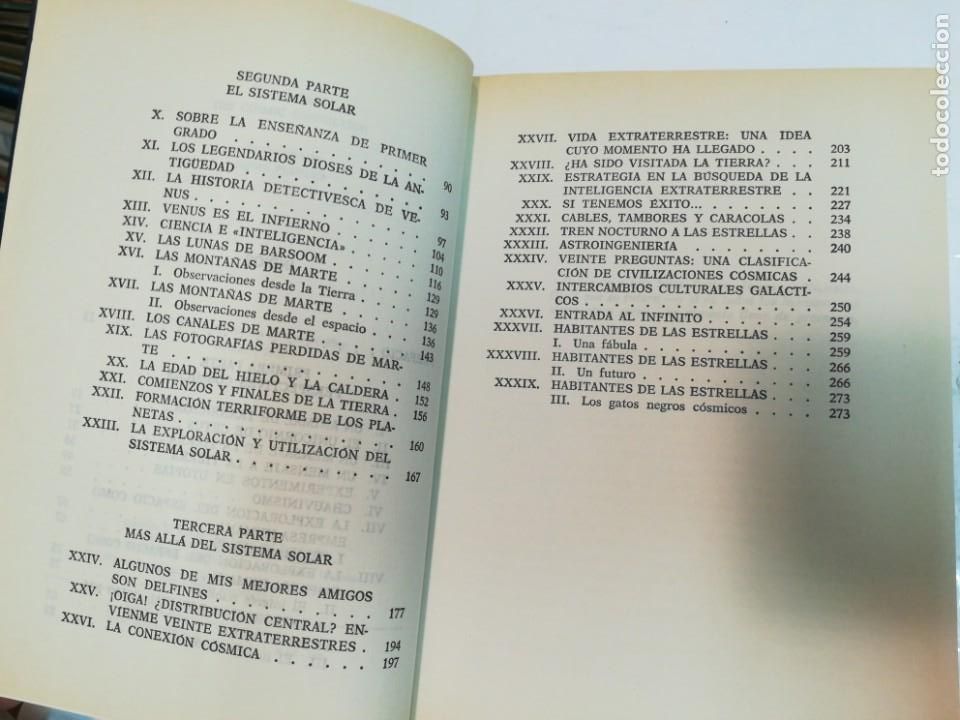 Libros: CARL SAGAN La conexi&oacute;n c&oacute;smica S1658AT - Foto 4
