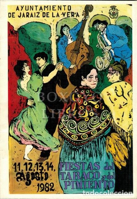 Libros: Fiestas del Tabaco y del Pimiento. Jaraiz de la Vera. 11,12,13,14, Agosto 1982