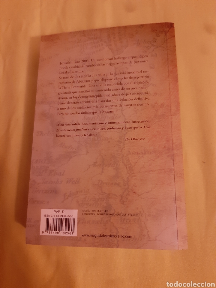 Libros: Libro El Testameto Final (1&deg; Edici&oacute;n) San Bourne - Foto 2