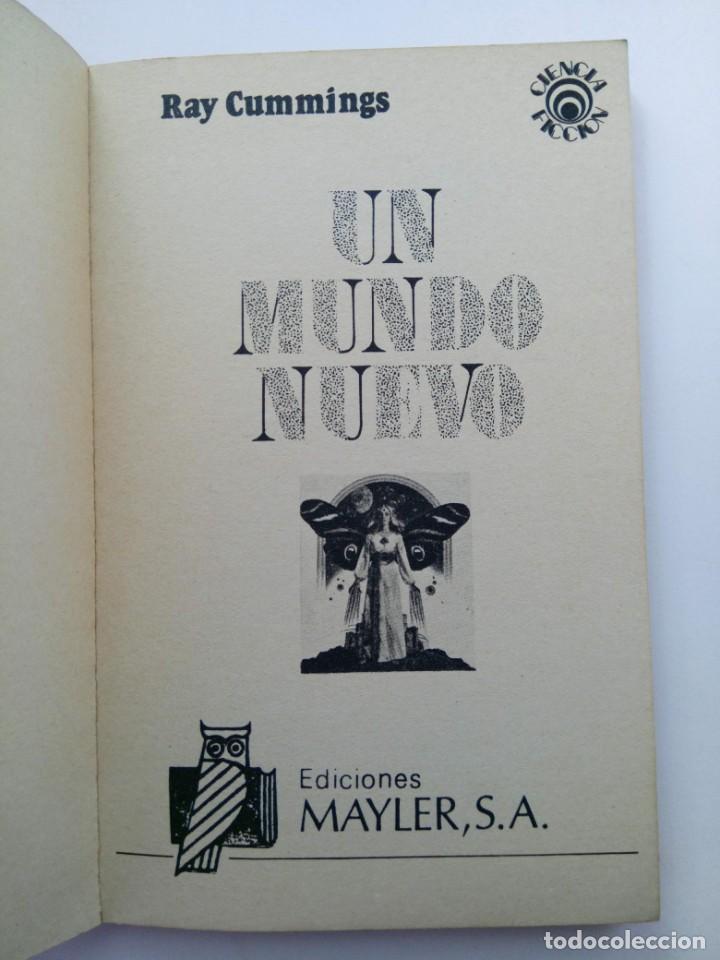 Libros: UN NUEVO MUNDO - RAY CUMMINGS - EDICIONES MAYLER - Foto 2