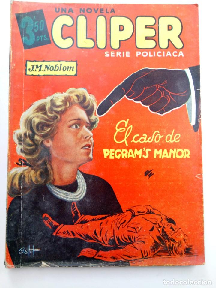 Libros: EL CASO DE PEGRAMS MANOR - J. M. NOBLOM - EDICIONES CLIPER - Foto 1