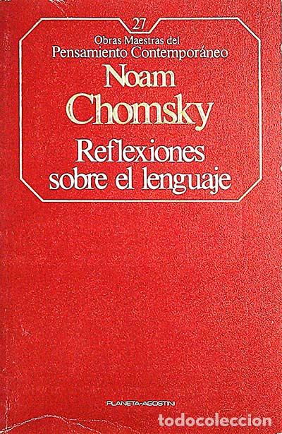 Libros: Reflexiones sobre el lenguaje - Chomsky, Noam - Foto 1