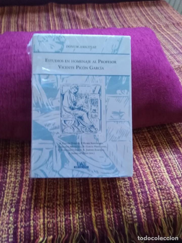 Libros: ESTUDIOS EN HOMENAJE AL PROFESOR VICENTE PIC&Oacute;N GARC&Iacute;A - Foto 1