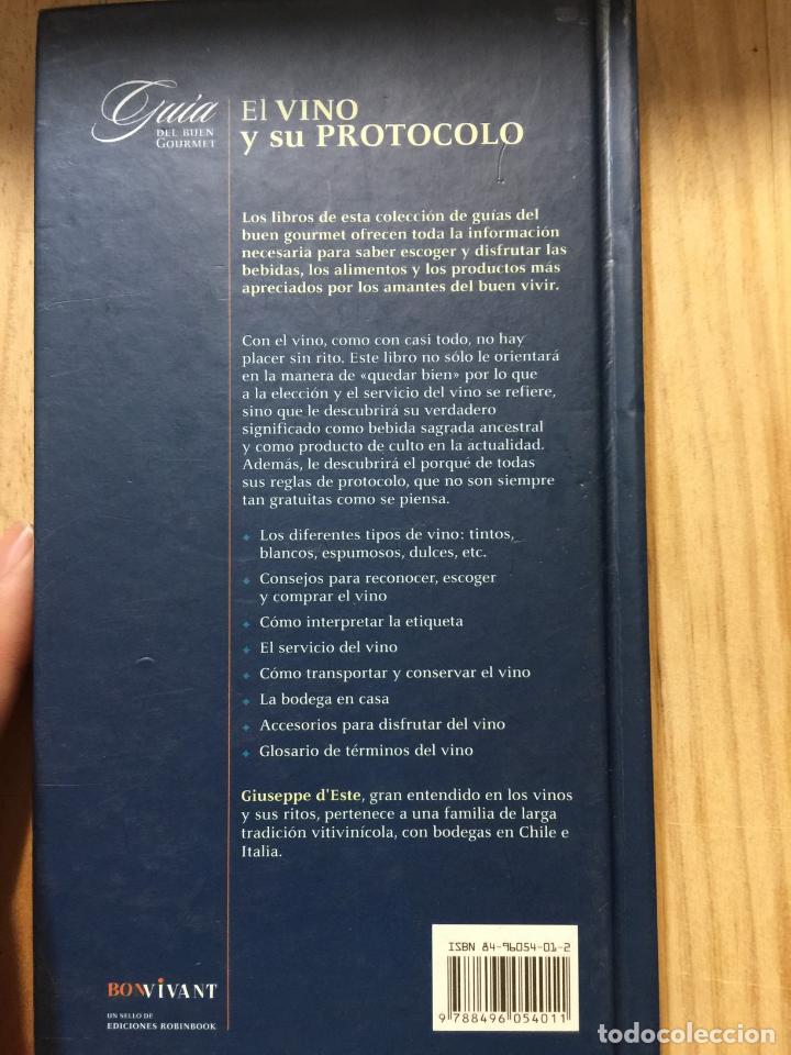 Libros: El vino y su protocolo - Giuseppe Deste - Foto 4