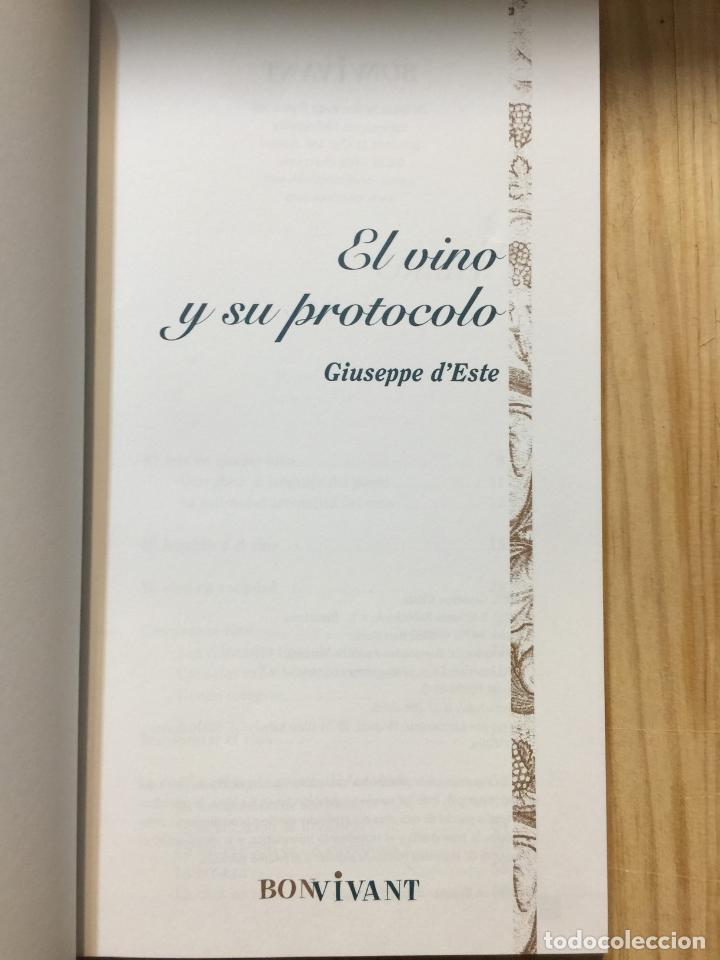 Libros: El vino y su protocolo - Giuseppe Deste - Foto 5