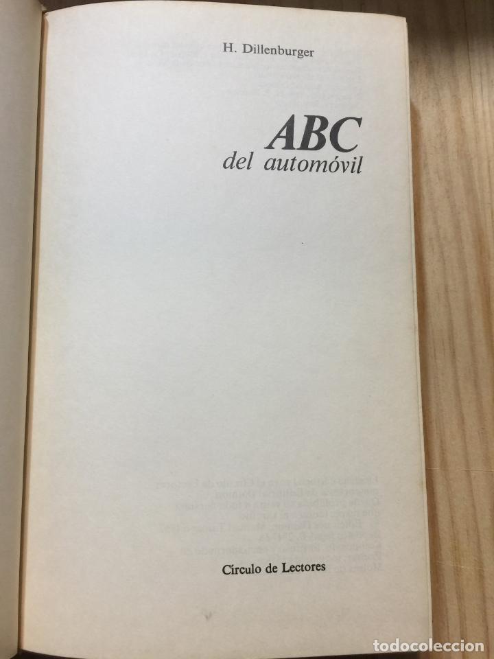 Libros: ABC del autom&oacute;vil - H. Dillenburger - Foto 4