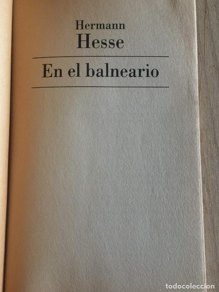 Libros: En el balneario - Hermann Hesse - Foto 1