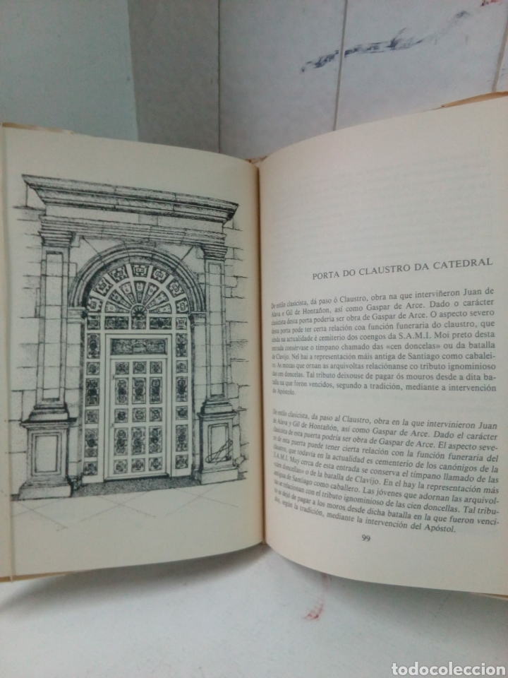 Libros: AS PORTAS DE SANTIAGO DE COMPOSTELA - Foto 3