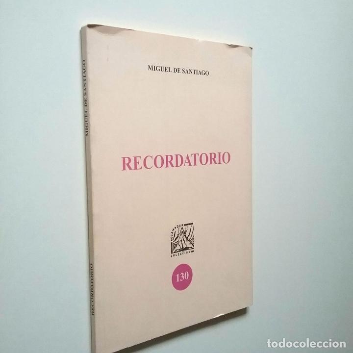 Libros: Miguel de Santiago - Recordatorio - Foto 1