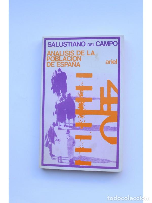 Libros: An&aacute;lisis de la poblaci&oacute;n de Espa&ntilde;a - CAMPO, Salustiano del - Foto 1