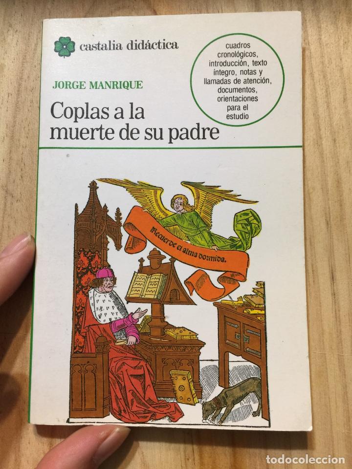 Libros: Coplas a la muerte de su padre - Jorge Manrique - Foto 1