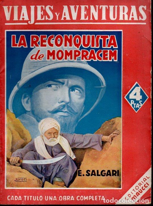 Libros: LA RECONQUISTA DE MOMPRACEM. - SALGARI, Emilio. - Foto 1