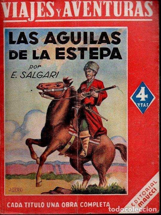 Libros: LAS AGUILAS DE LA ESTEPA. - SALGARI, Emilio. - Foto 1