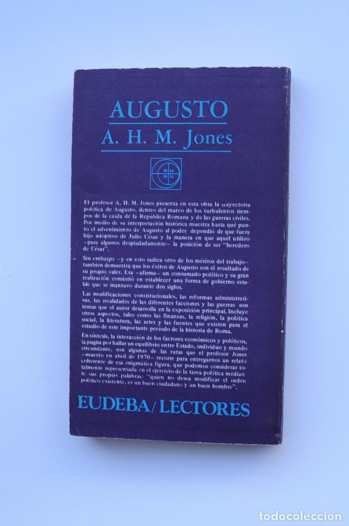 Libros: Augusto - JONES, A. H. M. - Foto 3