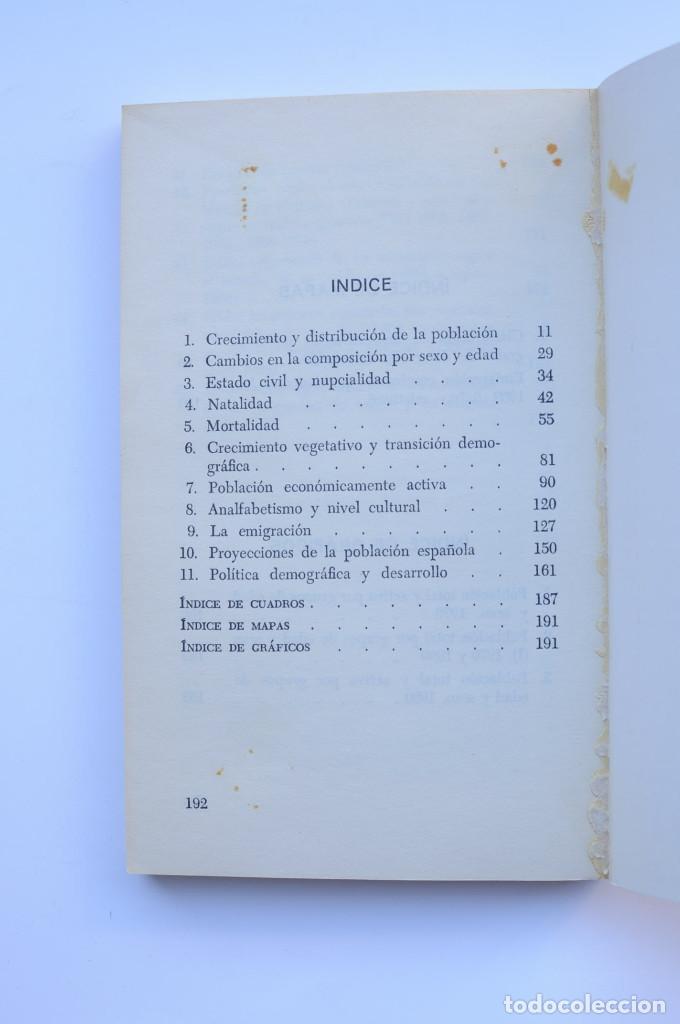 Libros: An&aacute;lisis de la poblaci&oacute;n de Espa&ntilde;a - CAMPO, Salustiano del - Foto 3