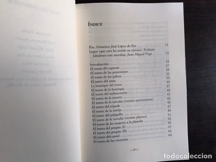 Libros: Tontos de capirote. Francisco Robles. Como nuevo - Foto 3