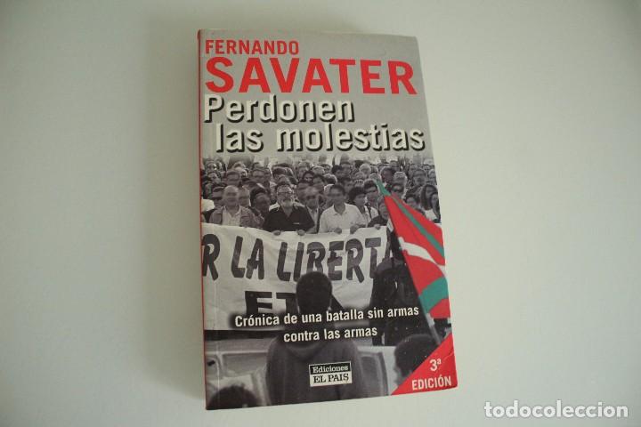 Libros: FERNANDO SABATER PERDONES LAS MOLESTIAS - Foto 1