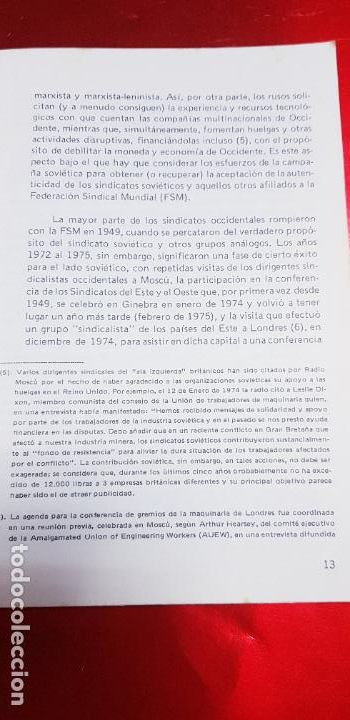 Libros: libreto/libro-subversi&oacute;n y terrorismo-serie limitada-estudios t&eacute;cnicos sobre la subversi&oacute;n-1 - Foto 6
