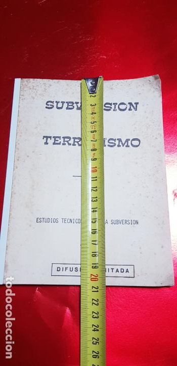 Libros: libreto/libro-subversi&oacute;n y terrorismo-serie limitada-estudios t&eacute;cnicos sobre la subversi&oacute;n-1 - Foto 15