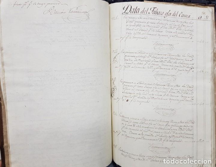 Libros: A&Ntilde;O DE 1823. LIBRO MAYOR DE TABACOS DE LA ADMON. PRAL. DEL ISTMO DE PANAMA (Manuscrito) - Foto 3