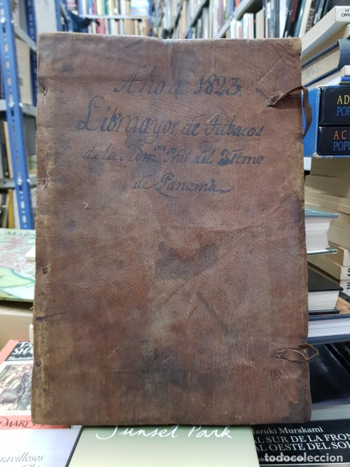 Libros: A&Ntilde;O DE 1823. LIBRO MAYOR DE TABACOS DE LA ADMON. PRAL. DEL ISTMO DE PANAMA (Manuscrito) - Foto 1