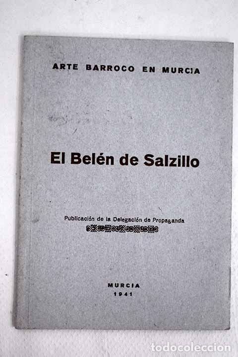 Libros: Arte barroco en Murcia: El Bel&eacute;n de Salzillo