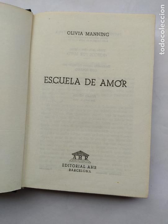 Libros: ESCUELA DE AMOR. OLIVIA MANNINC. EDITORIAL AHR. TDK583 - - Foto 2